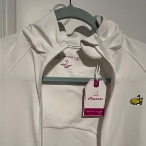 Masters Tournament Magnolia Lane Women's White Full Zip Jacket - Small